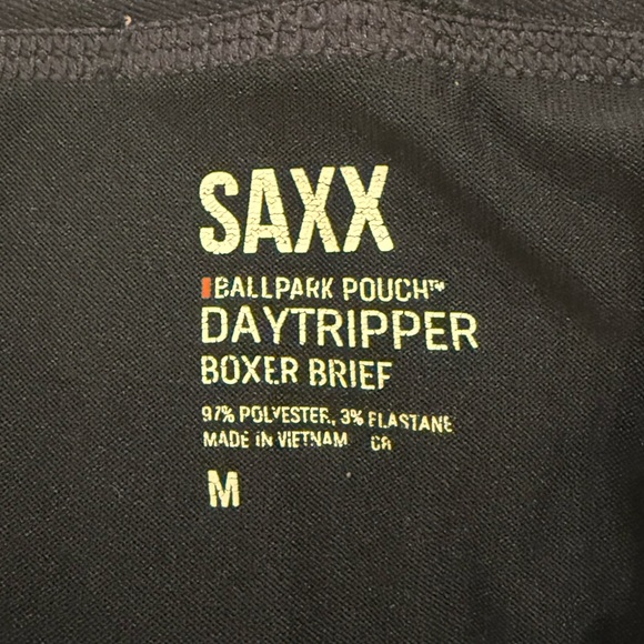 SAXX Men's Daytripper Comfort Stretch Boxer Brief Fly Briefs Men's 4 Pack size M - Picture 5 of 5